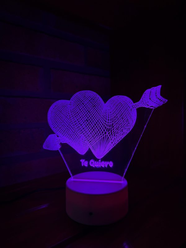 Lámpara LED "Corazón Flecha" - Imagen 4